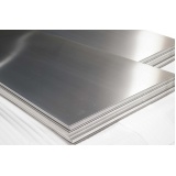 fornecedores de chapa de inox de 1mm Santana